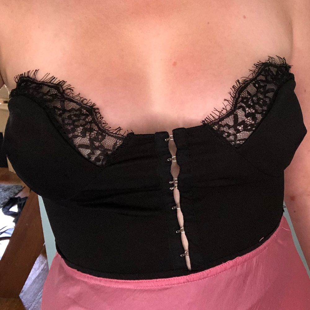 Black Lace Bodysuit